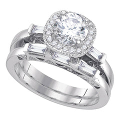 1 3/4CTW-DIA 1 Cttw-CRD BRIDAL SET