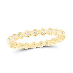 1/4 CTW-DIA CN ACCUSET LADIES BAND S8