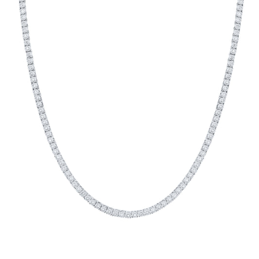 1CTW-NAT DIA P1 FASHION FANUK NECKLACE (18 INCH)