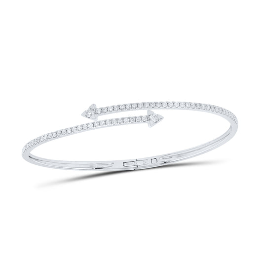 1 CTW-NAT DIA CN LADIES BANGLE (55X65MM)