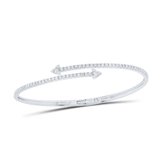 1 CTW-NAT DIA CN LADIES BANGLE (55X65MM)
