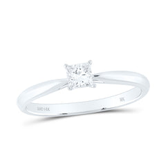 1/4CT-DIA I1 IJ PRINCESS SOLITAIRE RING