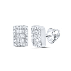 1/5CTW-DIA P1 GIFT EMERALD BAGUETTE EARRING