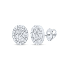 1/3CTW-DIA P1 GIFT OVAL BAGUETTE EARRING