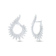2 1/4CTW-DIA ANA M FASHION HOOP EARRING