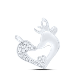 1/10CTW-NAT DIA P1 GIFT DEAR HEART PENDANT