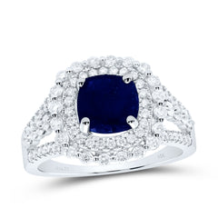 3/4CTW-DIA ANA M 7MM CU-BS NAT GEM RING