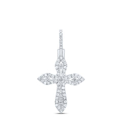 3/8CTW-DIA P1 GIFT CROSS PENDANT