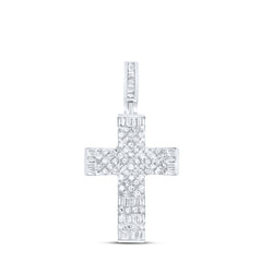 1/2CTW-DIA P1 GIFT CROSS PENDANT