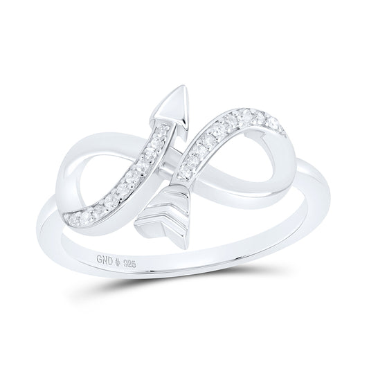 1/10CTW-DIA P1 GIFT ARROW RING