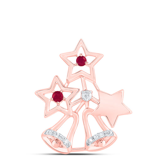 1/20CTW-DIA P1 1.6MM-1.8MM-RD-RU NAT GEM PENDANT