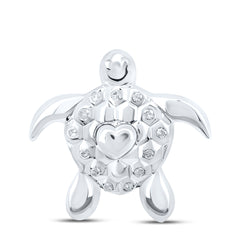 1/12CTW-DIA P1 GIFT TURTLE PENDANT