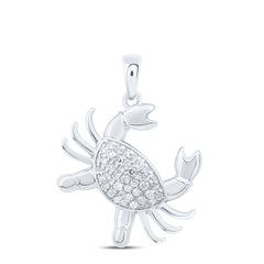 1/5CTW-DIA P1 GIFT CRAB PENDANT