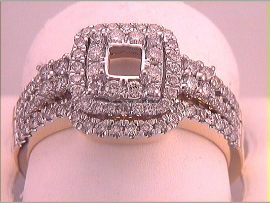 5/8CTW-DIA SEMI-MOUNT BRIDAL SET