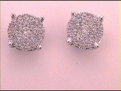 3/8CTW-DIA SOLISTAR EARRING
