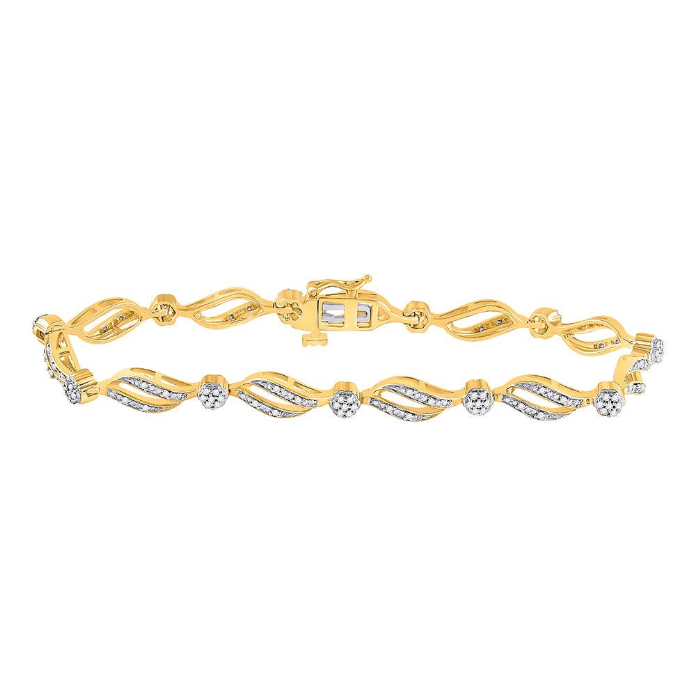 1/2CTW-DIA FASHION BRACELET