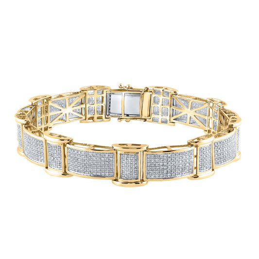 2  5/8CT-DIA MICRO-PAVE BRACELET