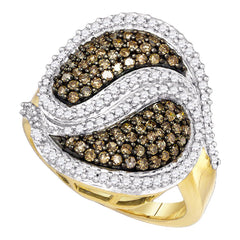 1 CT-DIA BROWN RING