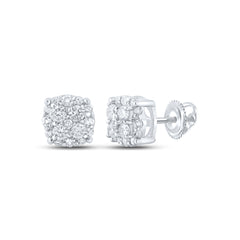 1/5CT-DIA CN ROUND SHAPE EARRING