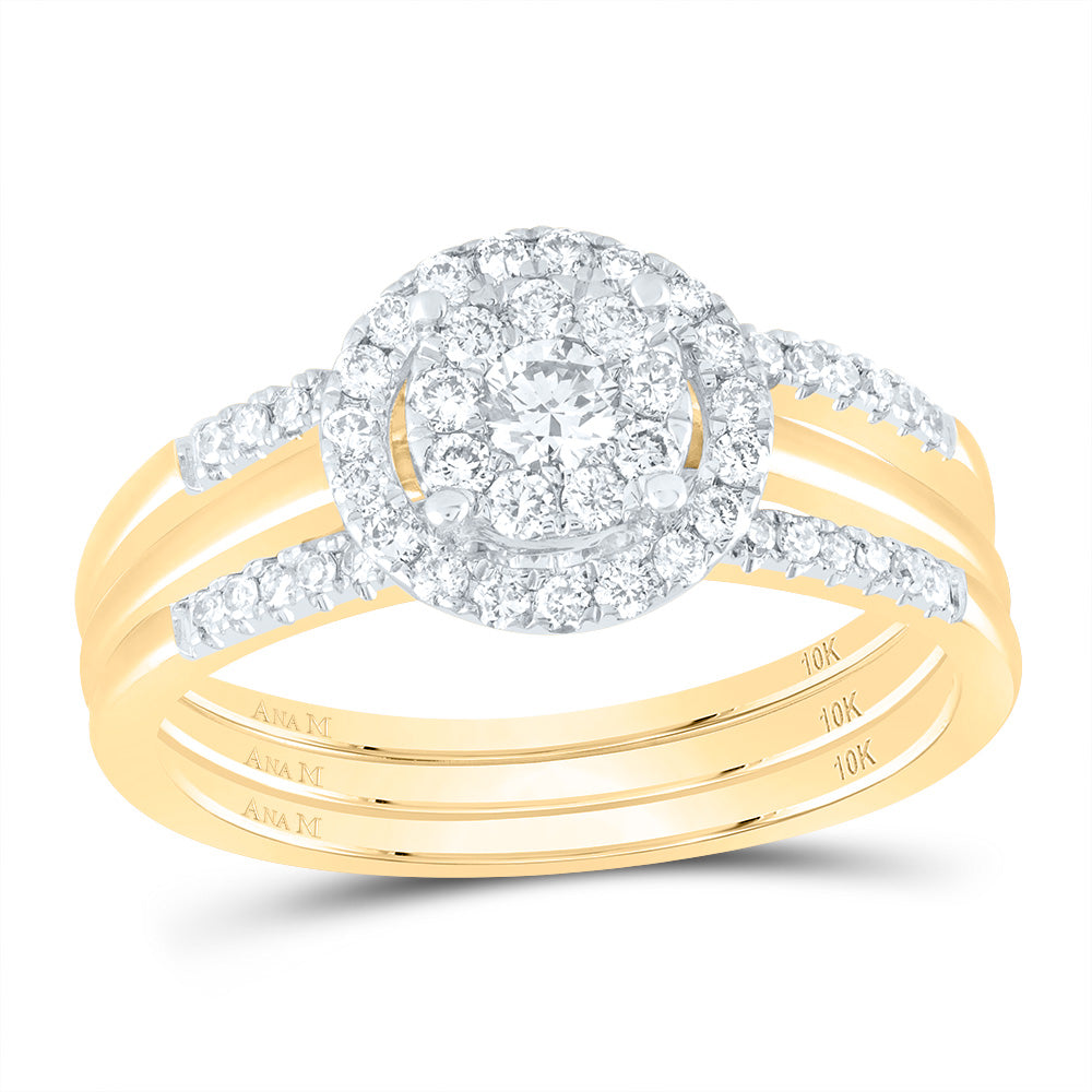 1/2CTW-DIA AMOUR BRIDAL SET