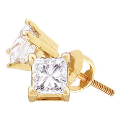 5/8CT-(EXCE) DIA PRINCESS STUDS CERIFIED