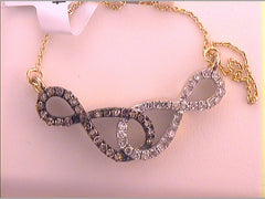 1/3CTW-DIA FASHION NECKLACE