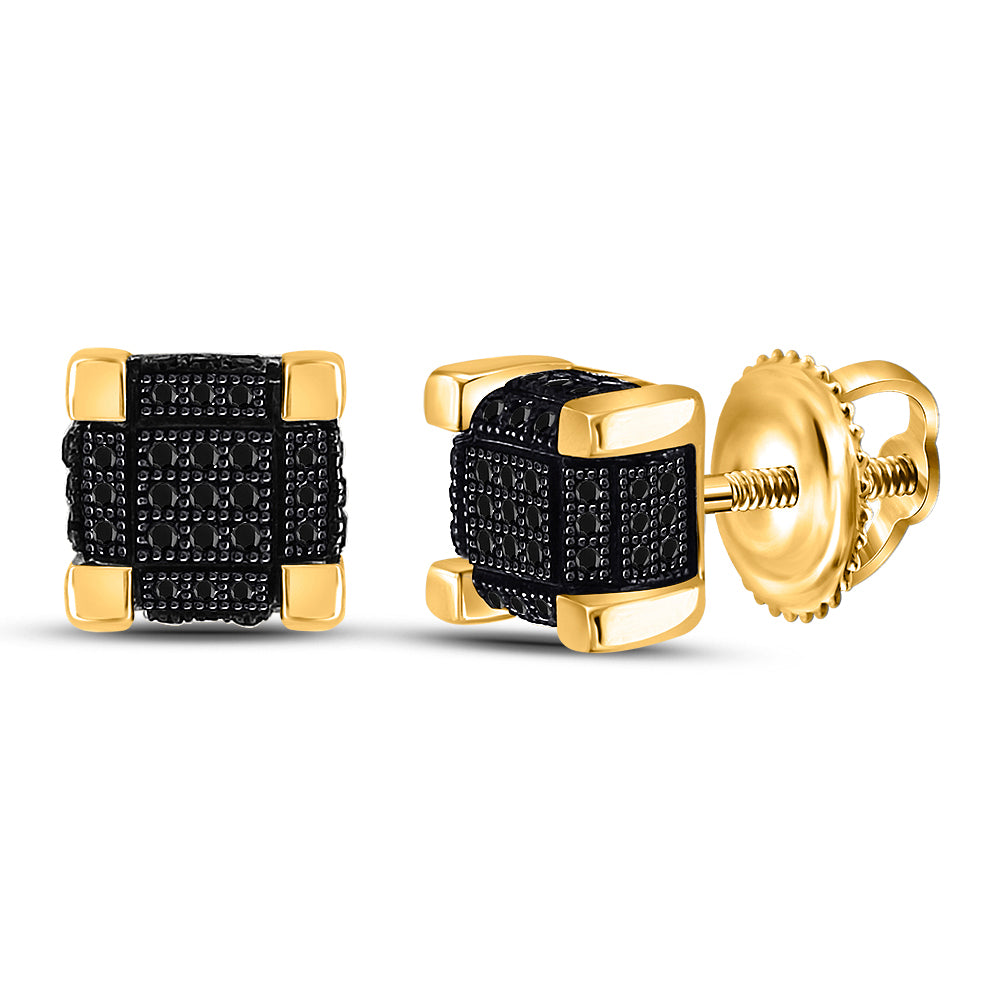 1/3CT-DIA MICRO-PAVE EARRINGS