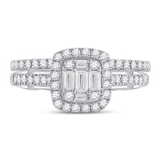 3/4CT-DIA ANA M  DIANA BRIDAL SET SET