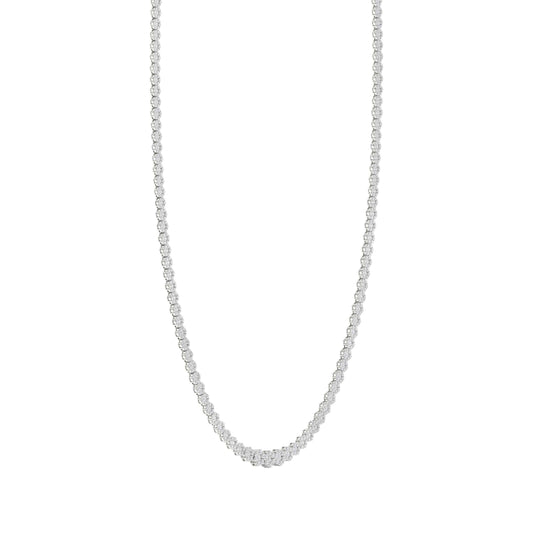 10 CT-DIA ANA M FASHION NECKLACE (18 INCH)