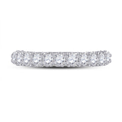 1 5/8CTW-DIA ANA M FASHION HIGH LADIES WEDDING BAND