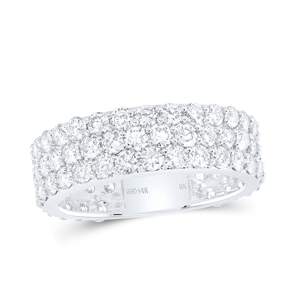 2 7/8CT-DIA NK HIGH LADIES WEDDING BAND