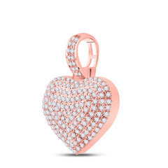 1/2CTW-DIA P1P2 HEART  PENDANT