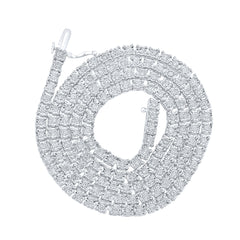 4 3/4CTW-DIA NK MENS FANUK CHAIN (22 INCH)