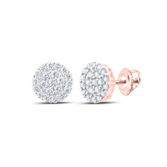 1 1/4CTW-DIA NK ROUND EARRING