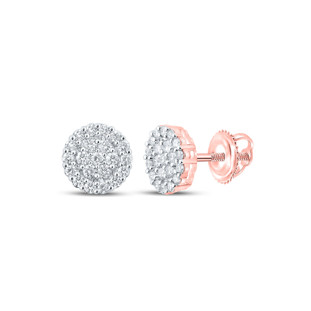 1 5/8CTW-DIA NK ROUND EARRING