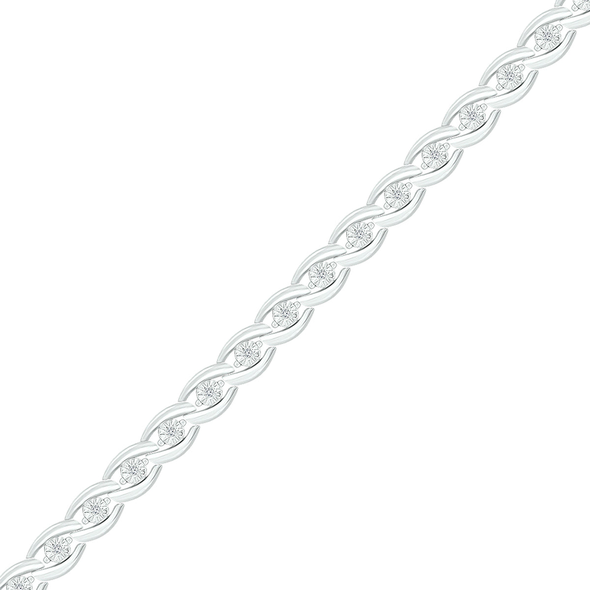 1/10CTW-DIA P2 GIFT BRACELET
