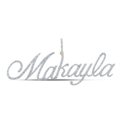 1 1/2CTW-DIA P1 "MAKAYLA" INITIAL PENDANT