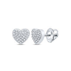 1/5CTW-DIA P1P2 GIFT HEART EARRING