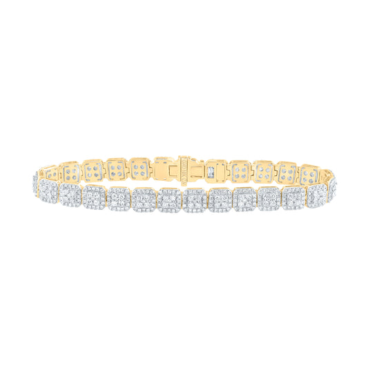 6 3/4CTW-DIA CN FASHION BRACELET(8.50 INCH)