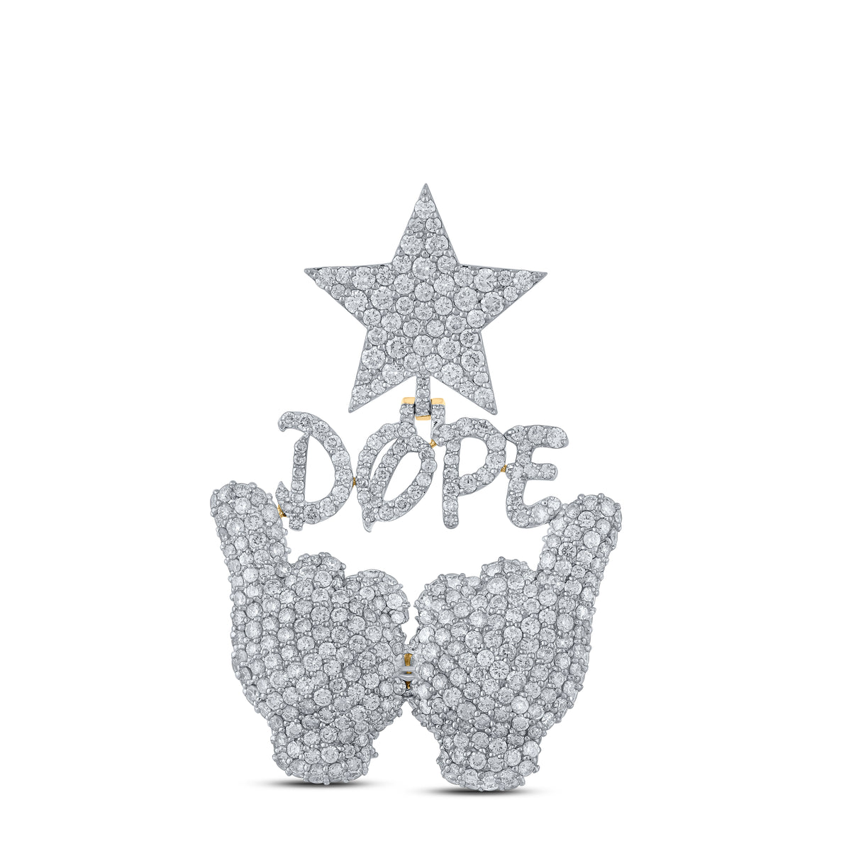 5 7/8CTW-DIA NK DOPE B MENS CHARM