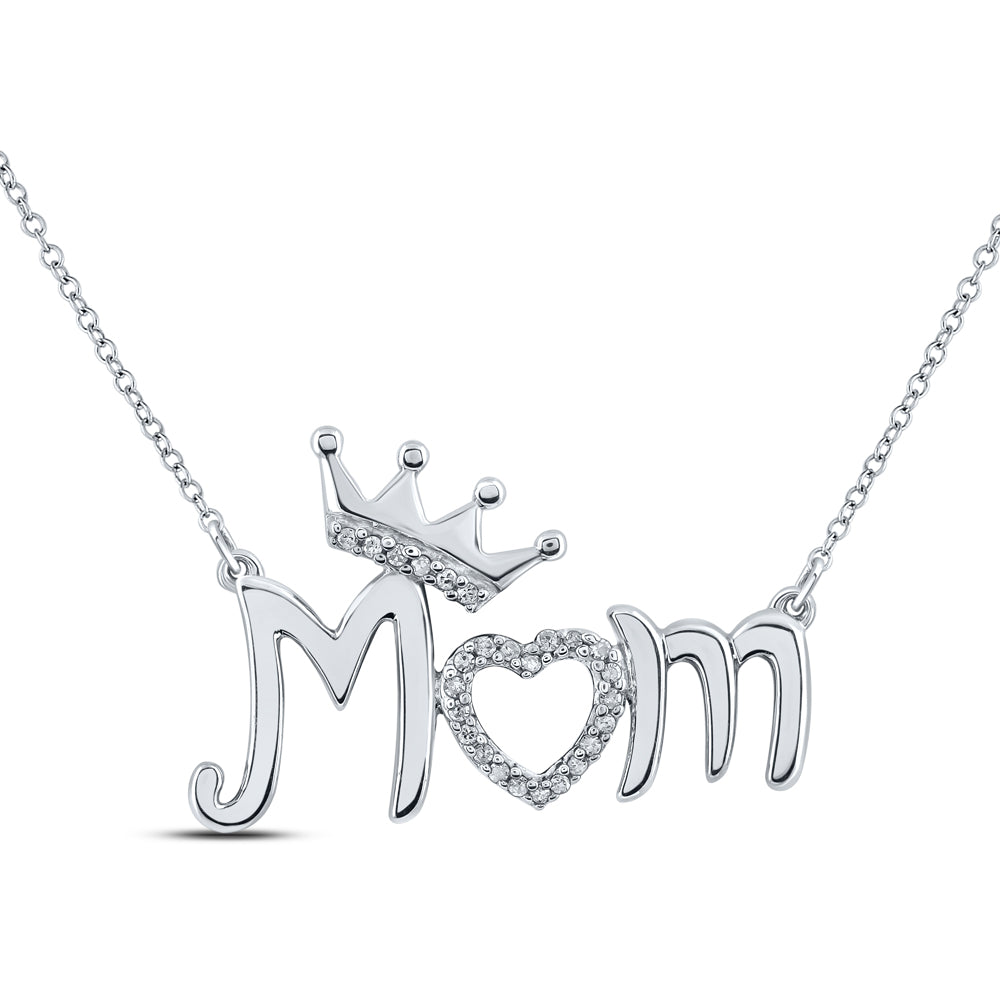 1/20CTW-DIA P2 GIFT MOM NECKLACE