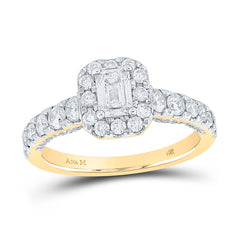 1 1/2CTW-DIA ANA M 1/2CT-CEM ENGAGEMENT SINGLE HALO