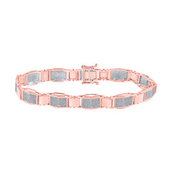 1  1/2CT-DIA CN MICRO-PAVE MENS BRACELET (10 INCH)