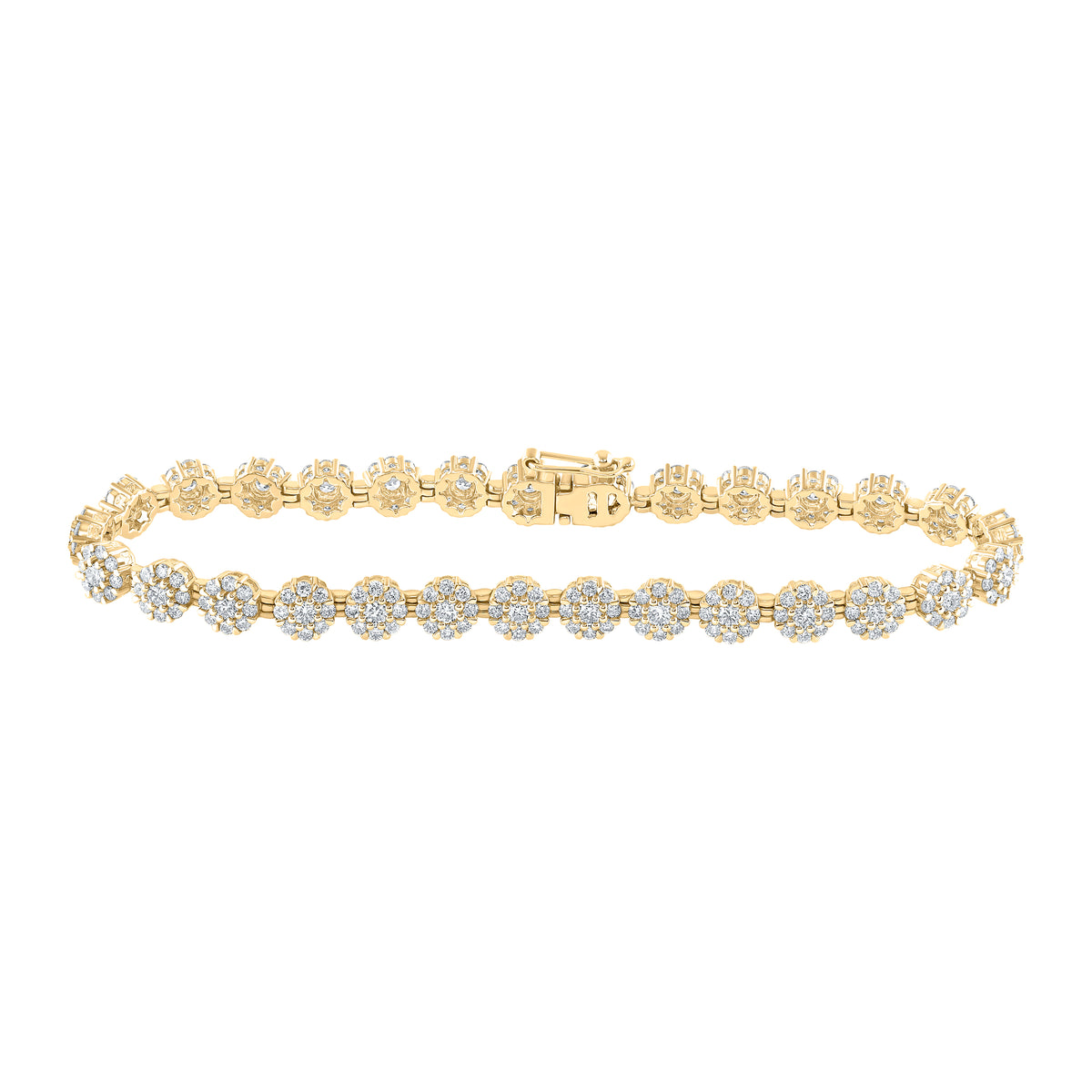 3 7/8CTW-DIA NK LADIES BRACELET (7 INCH)