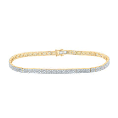 4 1/3CT-DIA NK MENS BRACELET (8.50 INCH)