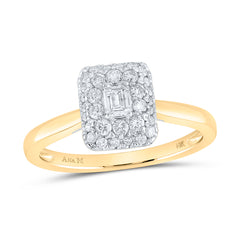 1/2CTW-DIA ANA M 1/6CT-CEME ENGAGEMENT RING