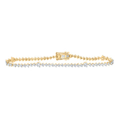 2 5/8CTW-DIA NK FASHION BRACELET(7 INCH)