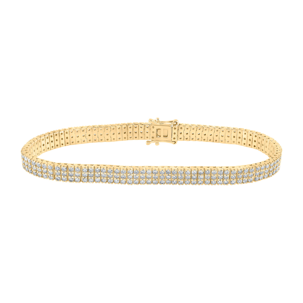 4CTW-DIA NK TENNIS BRACELET (7 INCH)