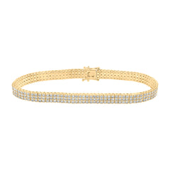 4CTW-DIA NK TENNIS BRACELET (7 INCH)