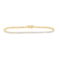 2 3/4 CTW-DIA NK TENNIS BRACELET (7 INCH)